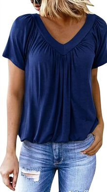 LENA | Das Shirt, das locker fällt in Marineblau
