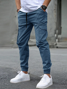 Cyrus | Elite Slim Jogginghose in Blau