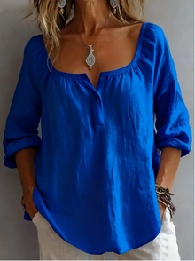 Lirea™ - Elegante Damen-Bluse in Marine