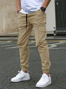 Cyrus | Elite Slim Jogginghose in Beige