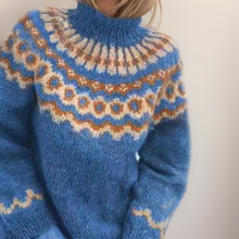 OLIVIA | Gemütlicher Rollkragenpullover in Blau