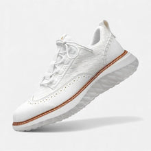 Herren Sneaker mit Strukturdesign in Weiß