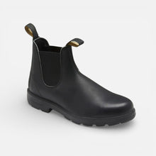 Herren Work Boot Chelsea Stil Slip On in Schwarz