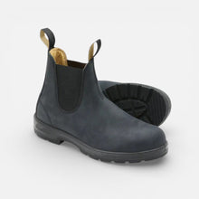 Herren Work Boot Chelsea Stil Slip On in Grau