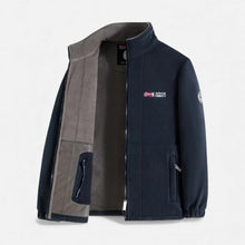 Fleecejacke Herren mit Weichem Innenfutter in Blau