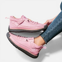 Orthopädische Freizeitschuhe Knöchelhoch Elastischer Verschluss in Rosa