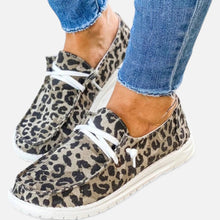Leinenslipper Damen mit leichter Sohle in Braun