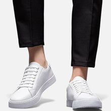 Herren Ledersneaker in Weiß