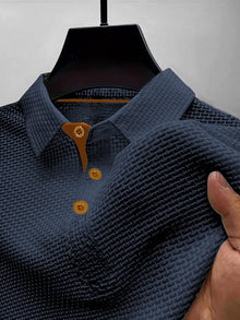 Sommerfeld | Luftiges Poloshirt in Dunkelblau