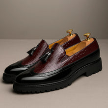 Wilson - Elegante Legere Loafer in Rot