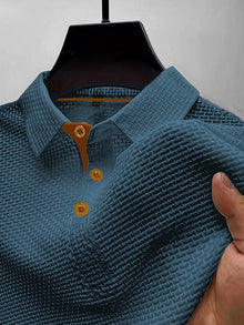 Sommerfeld | Luftiges Poloshirt in Blau