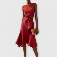 Jesse – Damen-Midikleid – für festliche Gelegenheiten in Rot