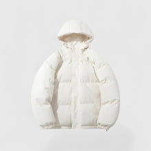 Neue Herren Winter Puffer Jacket in Weiß