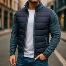 Finnley™ | STRICK STEPPJACKE in Blau
