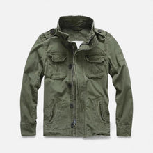 Herren Utility Übergangsjacke in Armeegrün
