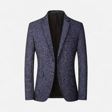 Klassische Herren Business Blazerjacke in Blau