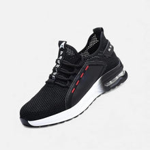 Herren Sportschuhe mit atmungsaktivem Mesh Obermaterial in Schwarz 2