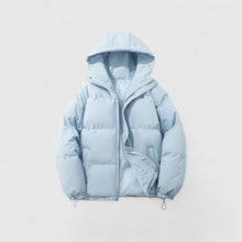 Neue Herren Winter Puffer Jacket in Blau