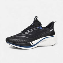Herren Laufschuhe mit Schnürung in Schwarz