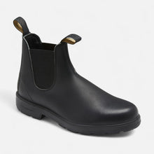 Herren Stiefeletten mit Elastikeinsatz in Schwarz