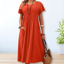Jacqueline™ - Lässiges Tageskleid in Orange