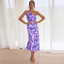 Jenny | Stylisches Sommer-Blumenkleid in Lila