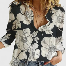 Kalea | Damen Bluse aus Leinen für den Sommer in Schwarz 2