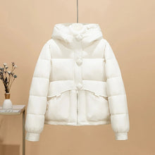 AMELIA | Kapuzenjacke in Weiß