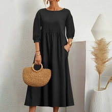 Klara | Klassisches Sommerkleid in Schwarz