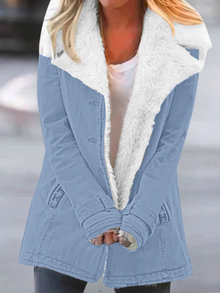 Lara | Komfort-Jacke für Damen im Herbst in Hellblau