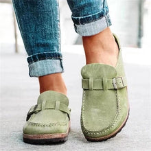 Lena | Komfortable Damen Loafer im klassischen Design in Grün