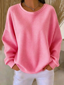 Alina | Kuschelig Luxus-Pullover für Lagenlooks in Rosa