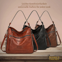 Muriel’s Vintage Charm | Schultertasche in Schwarz