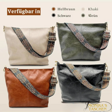 Sommerfeld Tasche - Schulter Tasche mit Verzierung in Grün