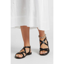Valerie | Damen Sommer Sandalen Für Urlaub in Schwarz