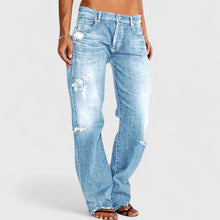 Sophia | Lässige Damen Jeans mit Weitbein-Schnitt in Hellblau
