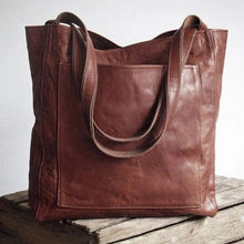Lorena | Stilvolle Ledertasche in Coffee