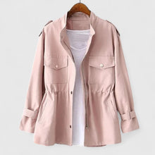 Frieda | Leichte Damen Übergangsjacke für Herbst in Rosa