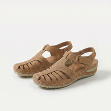 Leni – Komfort Sandalen mit sanfter Erhöhung in Braun