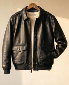 Leonardo™ - Lederjacke in Schwarz
