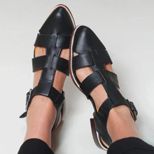Lilo | Elegante Damen Sandalen mit Geschlossener Form in Schwarz