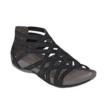 Linnea | Damen Bequeme Orthopädische Sandalen in Schwarz