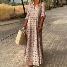 Louisa™ - Boho Maxi Sommerkleid in Pink