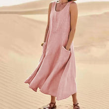 Mila | Luftiges Strandkleid für den Sommer in Rosa