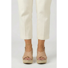 Ella | Damen Sommer Keil Sandalen Für Urlaub in Beige