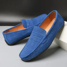 Sommerfeld | Premium Wildleder-Loafer für Herren (1 Kaufen, 1 GRATIS dazu) in Blau Aqua