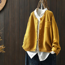 Maja | Maja | Leichter Cardigan für mühelose Eleganz in Erdgelb