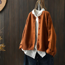 Maja | Maja | Leichter Cardigan für mühelose Eleganz in Orange