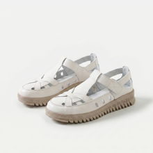 Mara – Komfort Sandalen mit stabiler Sohle in Cremeweiß