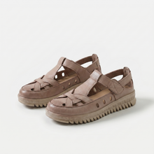 Mara – Komfort Sandalen mit stabiler Sohle in Taupe